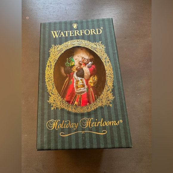 Waterford Crystal Holiday Heirlooms Christmas Ornament “Santa 2nd Edition" - Picture 3 of 15